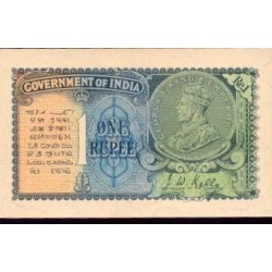 1935 1 Rupees A British Govt Indian Rare