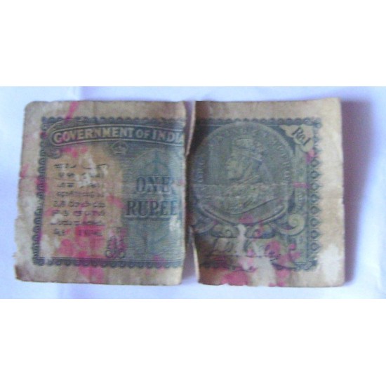 1935 1 Rupees A British Govt Indian Rare