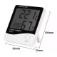 Temperature Humidity Time Display Meter with Alarm Clock-HTC-1