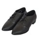 Sunshine Ladies leather Black Pointed Shoes