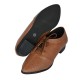 Sunshine Ladies leather Brown Pointed Shoes