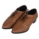 Sunshine Ladies leather Brown Pointed Shoes