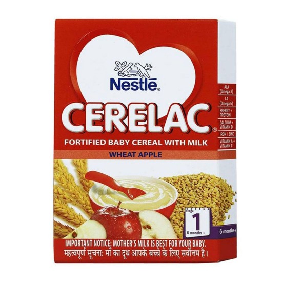 Nestle Cerelac Wheat Apple Stage 1 300gm