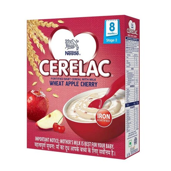 Nestle Cerelac Wheat Apple Stage 2 300gm
