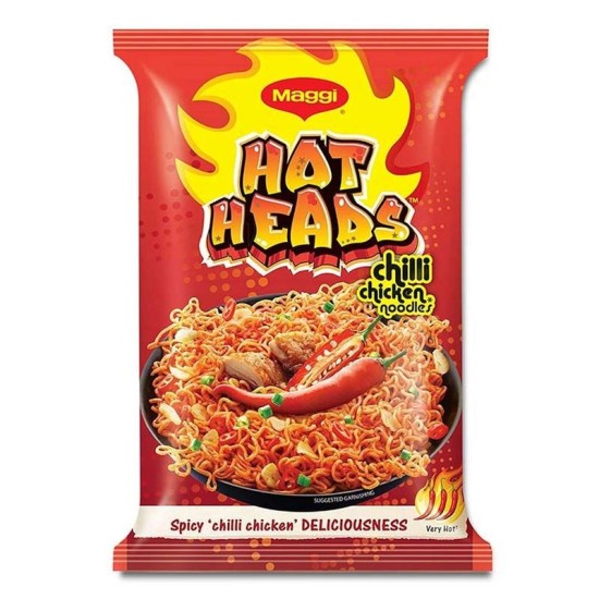 Maggi Hotheads Chicken Chilli Noodles 71gm