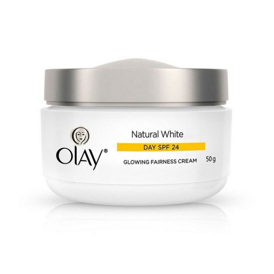 Olay Natural White Glowing Fairness Day Cream SPF 24, 50g