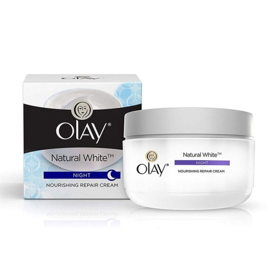 Olay Natural White Night Nourishing Repair Cream 50gm