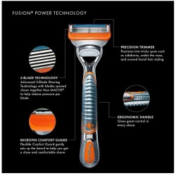 Gillette Fusion Power Razor For Men Gillette Fusion Power Razor For Men