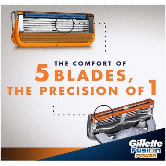 Gillette Fusion Power Razor For Men