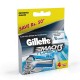 Gillette Mach 3 Manual Shaving Razor Blades 4s Pack Cartridge