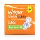 Whisper Choice Ultra Sanitary Pads Large Size 6 Piece
