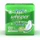 Whisper Ultra Clean Sanitary Pads XL 15 Count