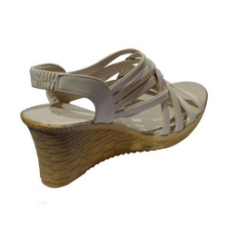 Cream Ladies Wedge Cream Ladies Wedge