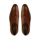 Men's Coffee Brown Leather Shoes