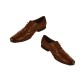 Men's Coffee Brown Leather Shoes