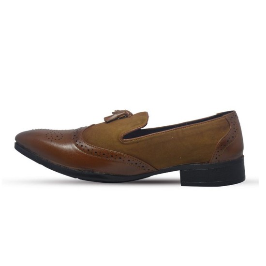 Men's Leather Brown Shoes