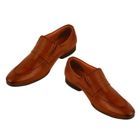 Men's Tanny Orange Leather Shoes