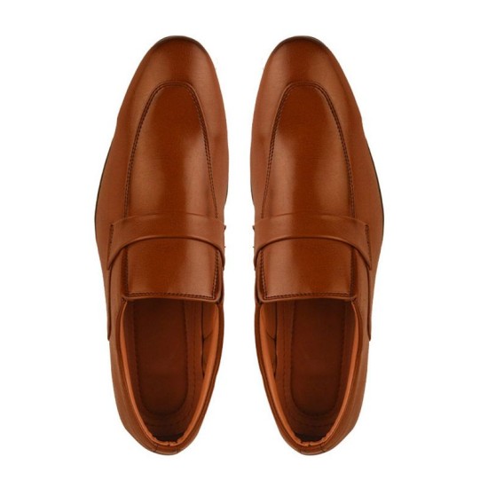 Men's Tanny Orange Leather Shoes