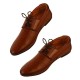 SunBurst Brown Leather Shoes