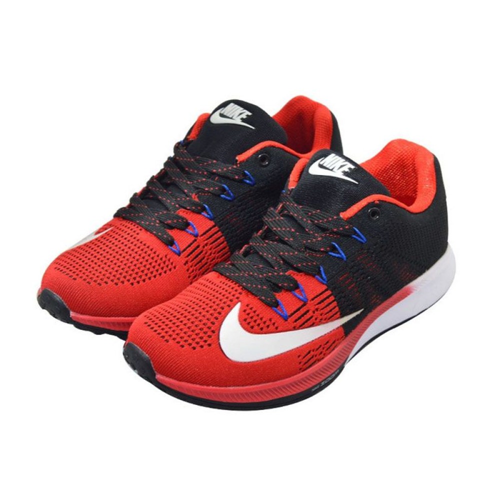 nike zoom red and black