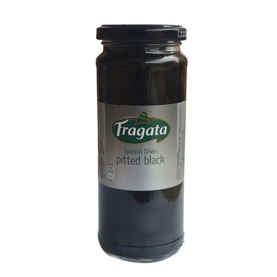 Fragata Pitted Ripe Black Olives A-10