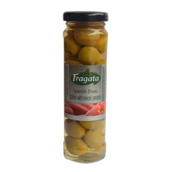 Fragata Green Queen Olives Stuffed with Minced Pimiento 99gm Fragata Green Queen Olives Stuffed with Minced Pimiento 99gm