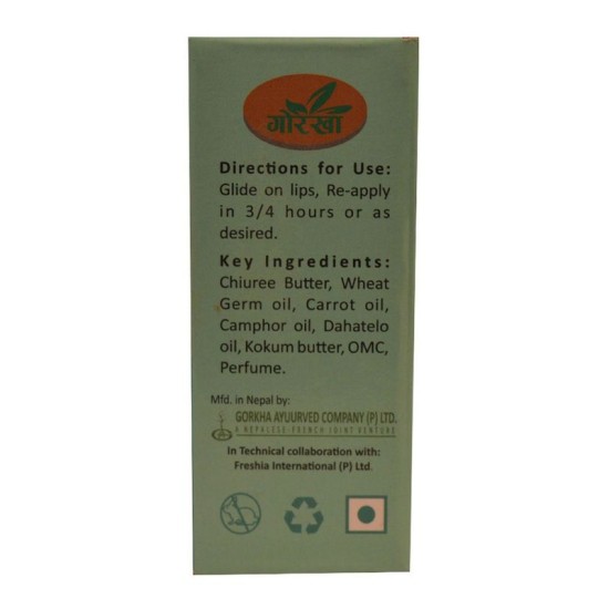 Gorkha Lip Balm Vedic 10ml Gorkha Lip Balm Vedic 10ml