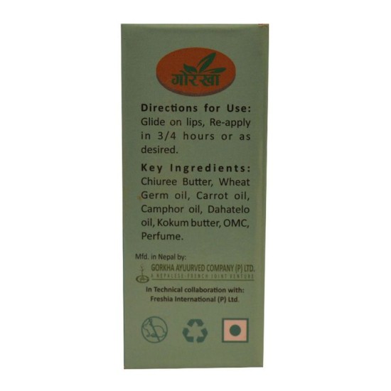 Gorkha Lip Balm Vedic 10ml