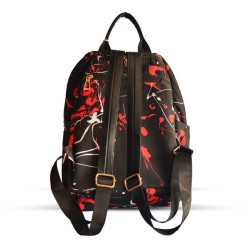 Black-Red Paint Splatter Korean Bacpack Black-Red Paint Splatter Korean Bacpack