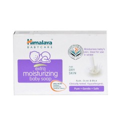 Himalaya Herbals Extra Moisturizing Baby Soap 75gm Himalaya Herbals Extra Moisturizing Baby Soap 75gm
