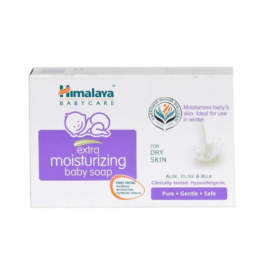 Himalaya Herbals Extra Moisturizing Baby Soap 75gm