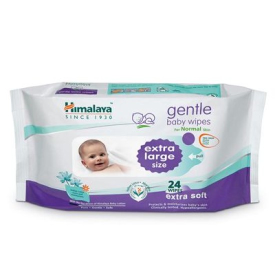 Himalaya Gentle Baby Wipes 24 Sheets