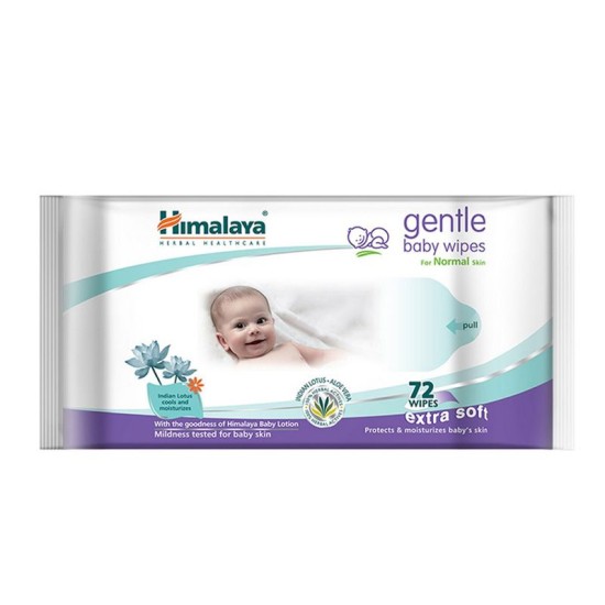 Himalaya Gentle Baby Wipes 12 Sheets