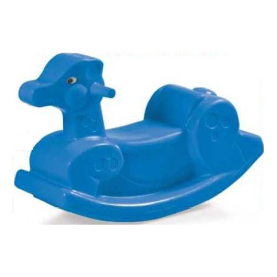 Kids Horse Ride Toy Blue