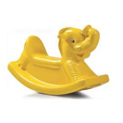 Kids Horse Ride Toy Yellow Kids Horse Ride Toy Yellow