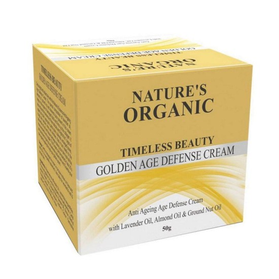 Nature's Organic Timeless Beauty Golden Age Defense Cream 50gm