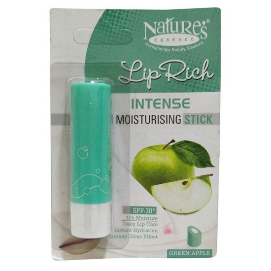 Nature's Essence Lip Color Moisturising Rich Stick Green Apple
