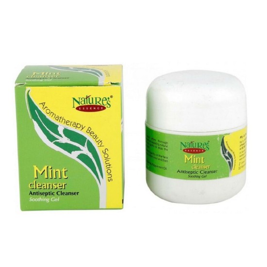 Nature's Essence Antiseptic Soothing Gel Mint Cleanser 100gm Nature's Essence Antiseptic Soothing Gel Mint Cleanser 100gm