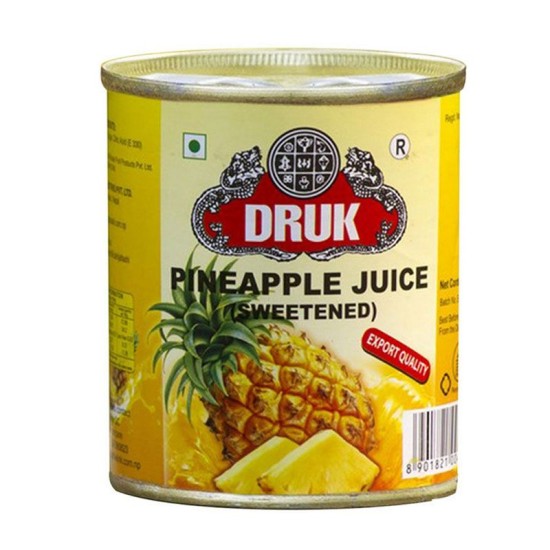 Druk Pineapple Juice Sweetened 800ml