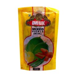 Druk Mixed Pickle In Oil 200gm Druk Mixed Pickle In Oil 200gm