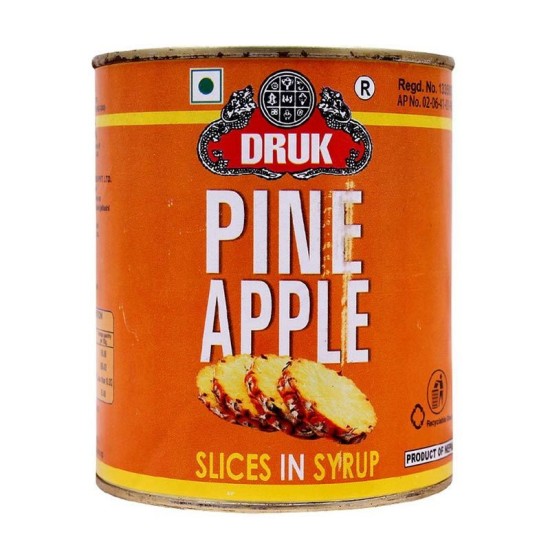 Druk Pineapple Slice Can 450gm