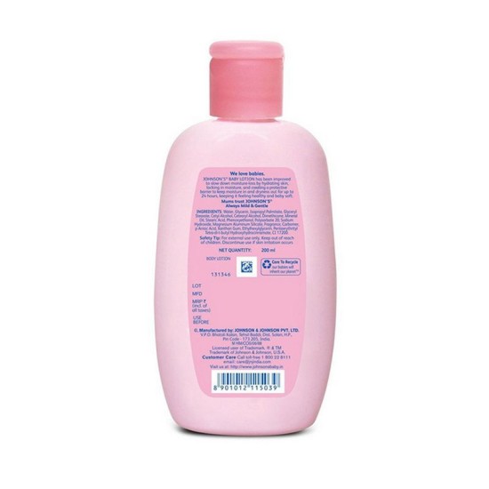 Johnson Baby Lotion 24 Hour Moisture 200ml