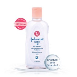 Johnsons Baby Oil with Vitamin-E 50ml Johnsons Baby Oil with Vitamin-E 50ml