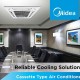 Midea 1.5 Ton Ceiling Cassette DC Inverter Type Air Conditioner
