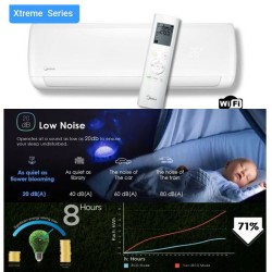 Midea 1.0 Ton Wall Mount Inverter Air Conditioner with WiFi Midea 1.0 Ton Wall Mount Inverter Air Conditioner with WiFi