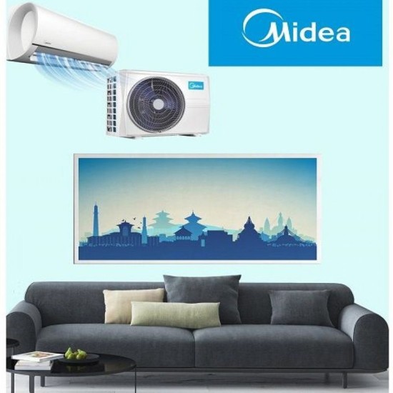 Midea 1.0 Ton Wall Mount Inverter Air Conditioner with WiFi