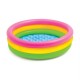 Multicolour Swimming Water Pool For Kids - 86 Cm / Inflatable 3 Ring Swim Bath Tub For Children Baby