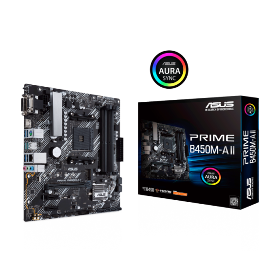 PRIME B450M-A II｜Motherboards｜ASUS