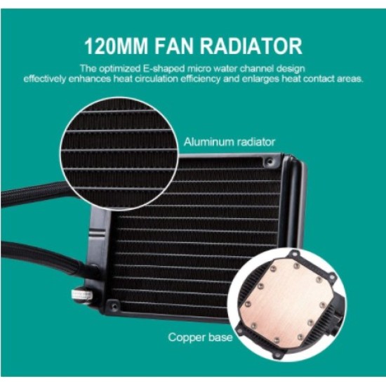 Golden Field R120G Water Cooling Fan