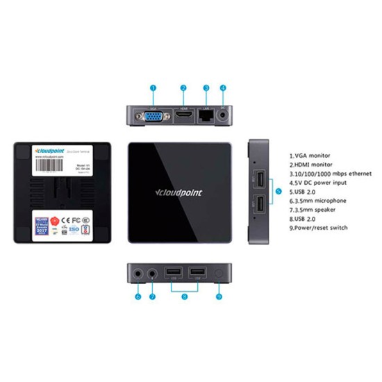 Vcloudpoint V1 HDMI - VGA